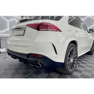 Zadný difúzor s koncovkami výfuku GLE63 Black (2018-2026) fotografia 1