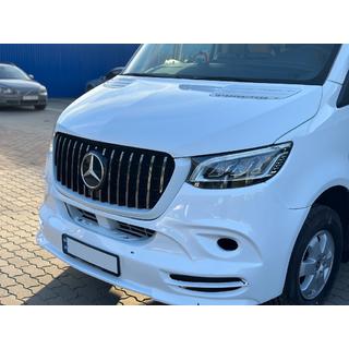 Predná maska Panamericana GT Chrome Premium V1 Mercedes Sprinter W907/W910 2018– fotografia 1
