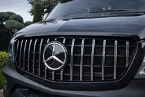 Mercedes Sprinter W906 2006–2018 Predná maska GT Panamericana Chrome (2013-2018) fotografia 2