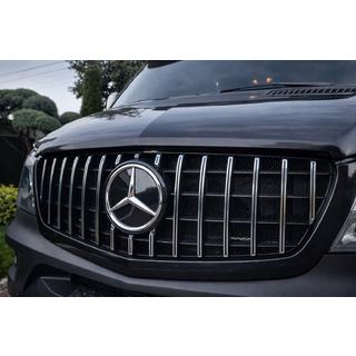 Predná maska GT Panamericana Chrome (2013-2018) Mercedes Sprinter W906 2006–2018 fotografia 2