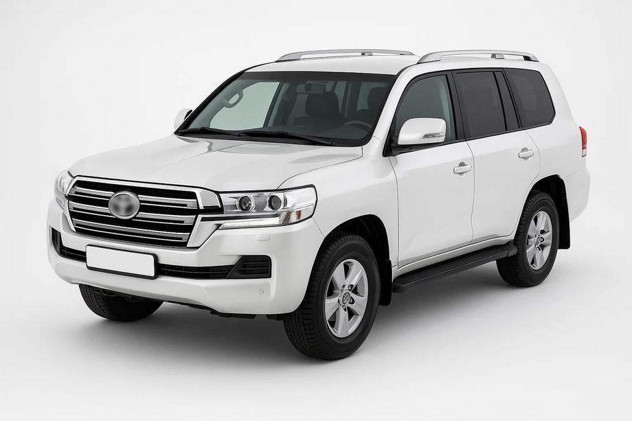 Toyota Land Cruiser 200 2007–2021 Strešné lyžiny, originálny dizajn Grey (2 ks) Image