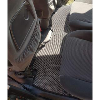 EVA autokoberce do interiéru (2 rady, čierne) Seat Alhambra 1996–2010 fotografia 3