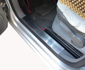 Volkswagen Caddy 2004–2010 Kryty vnútorných prahov (bez nápisu, nehrdzavejúca oceľ) 4 ks fotografia 2