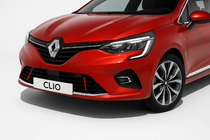 Renault Clio V 2019– Chrómová ochranná lišta na predný nárazník (1 ks, nerez) fotografia 1