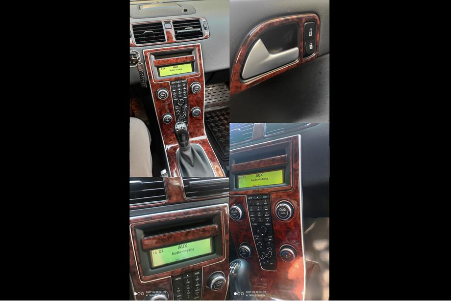 Volvo V50 2004–2012 Kryty palubnej dosky Čierna Image