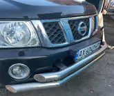 Nissan Patrol Y61 1997–2011 Predný nárazník kompletný použitý (2004-2008) fotografia 3