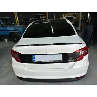 LIP spojler (Sunplex, čierny) (119,1 cm x 5,5 cm) Fiat Tipo 2016– fotografia 2