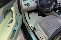 Volkswagen Passat B7 2012–2015 EVA rohože do interiéru (EU, béžová) fotografia 1