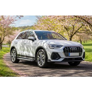 Bočné nášľapy Allmond Grey (2 ks, hliník) Audi Q3 2019–2025 fotografia 1