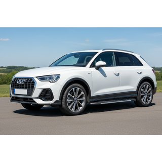 Bočné prahy Bosphore Grey (2 ks, hliník) Audi Q3 2019–2025 fotografia 1