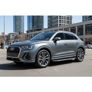 Bočné nášľapy Duru (2 ks, hliník) Audi Q3 2019–2025 fotografia 1