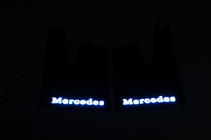 Mercedes Sprinter W901/902/903/904/905 1995–2006 Premium lapače nečistôt s osvetlením (2 ks) fotografia 2