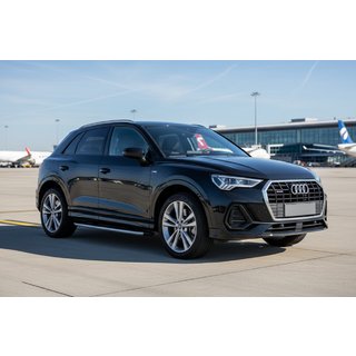 Bočné nášľapy Fullmond (2 ks, hliník) Audi Q3 2019–2025 fotografia 1