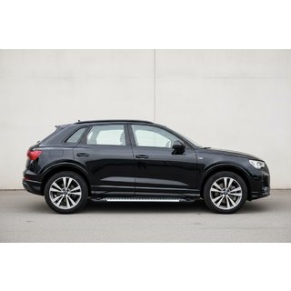 Bočné prahy Line (2 ks, hliník) Audi Q3 2019–2025 fotografia 1