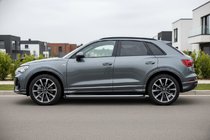 Audi Q3 2019–2025 Bočné prahy Tayga Grey (2 ks, hliník) fotografia 1