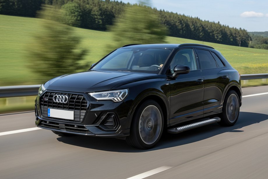 Audi Q3 2019–2025 Bočné nášľapy Vision New Black (2 ks, hliník) Image