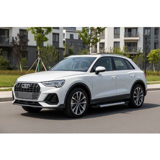Bočné nášľapy Vision New Grey (2 ks, hliník) Audi Q3 2019–2025 fotografia 1