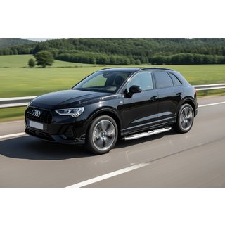 Mevsim Grey bočné nášľapy (2 ks, hliník) Audi Q3 2019–2025 fotografia 1