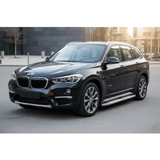 Mevsim Grey bočné nášľapy (2 ks, hliník) BMW X1 F48 2015–2022 fotografia 1