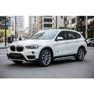 Bočné prahy Bosphore Grey (2 ks, hliník) BMW X1 F48 2015–2022 fotografia 1