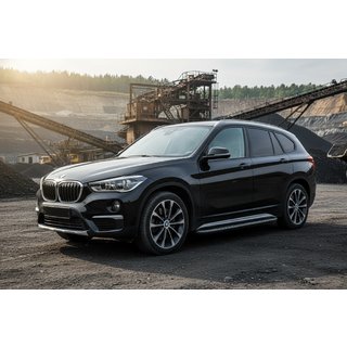 Bočné nášľapy Bosphore Black (2 ks, hliník) BMW X1 F48 2015–2022 fotografia 1