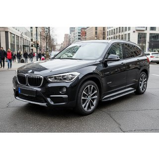 Bočné nášľapy Duru (2 ks, hliník) BMW X1 F48 2015–2022 fotografia 1