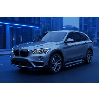 Bočné nášľapy Maya Blue (2 ks, hliník) BMW X1 F48 2015–2022 fotografia 1