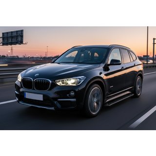 Bočné nášľapy Allmond Black (2 ks, hliník) fotografia 1