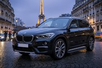 BMW X1 F48 2015–2022 Bočné prahy Tayga Black (2 ks, hliník) fotografia 1