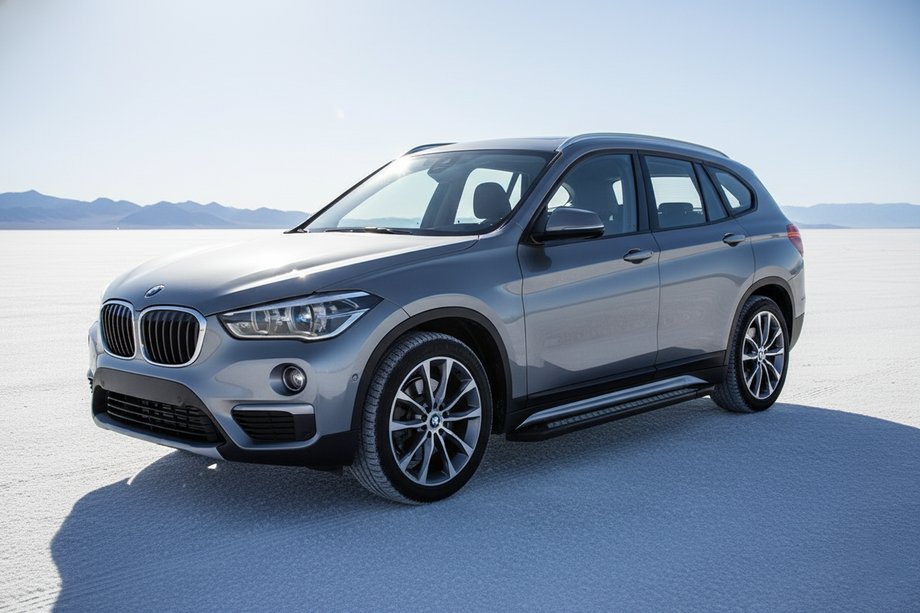 BMW X1 F48 2015–2022 Bočné nášľapy Vision New Black (2 ks, hliník) Image