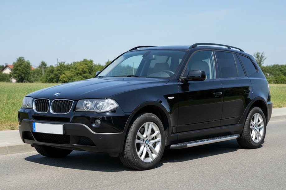 BMW X3 E83 2003–2010 Bočné prahy Bosphore Grey (2 ks, hliník) Image