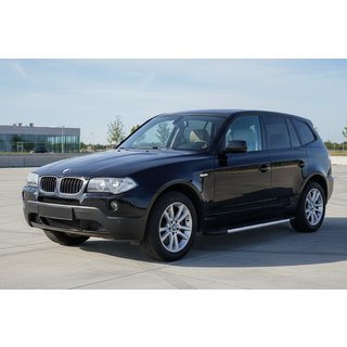 Bočné nášľapy Duru (2 ks, hliník) BMW X3 E83 2003–2010 fotografia 1