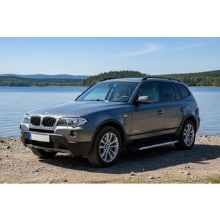 Bočné nášľapy Maya V1 (2 ks, hliník) BMW X3 E83 2003–2010 fotografia 1