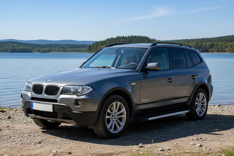BMW X3 E83 2003–2010 Bočné nášľapy Maya V1 (2 ks, hliník) Image
