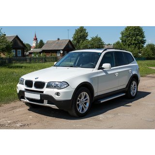 Bočné nášľapy Maya V2 (2 ks, hliník) BMW X3 E83 2003–2010 fotografia 1