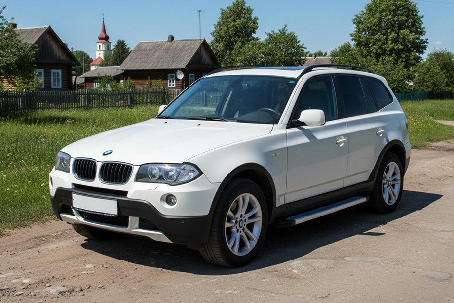 BMW X3 E83 2003–2010 Bočné nášľapy Maya V2 (2 ks, hliník) Image