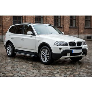 Bočné nášľapy Rainbow (2 ks, hliník) BMW X3 E83 2003–2010 fotografia 1