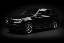 BMW X3 E83 2003–2010 Bočné nášľapy Allmond Black (2 ks, hliník) fotografia 1