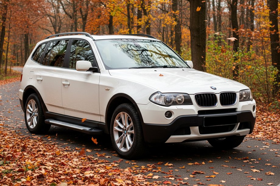 BMW X3 E83 2003–2010 Bočné nášľapy Allmond Grey (2 ks, hliník) Image