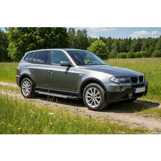 Bočné nášľapy RedLine (2 ks, hliník) BMW X3 E83 2003–2010 fotografia 1