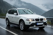 BMW X3 E83 2003–2010 Bočné nášľapy Vision New Black (2 ks, hliník) fotografia 1
