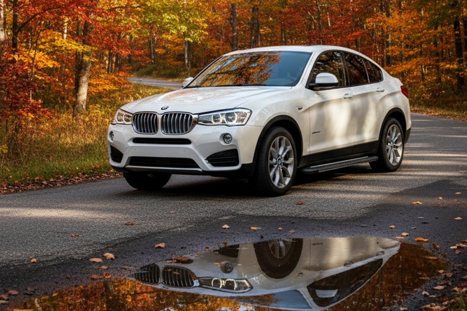 BMW X4 F26 2014–2018 Bočné prahy Bosphore Grey (2 ks, hliník) Image
