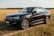 BMW X4 F26 2014–2018 Bočné nášľapy Duru (2 ks, hliník) fotografia 1