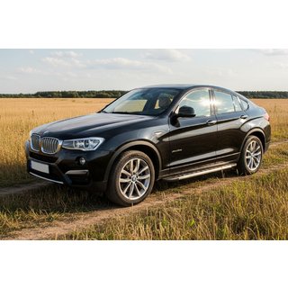 Bočné nášľapy Duru (2 ks, hliník) BMW X4 F26 2014–2018 fotografia 1