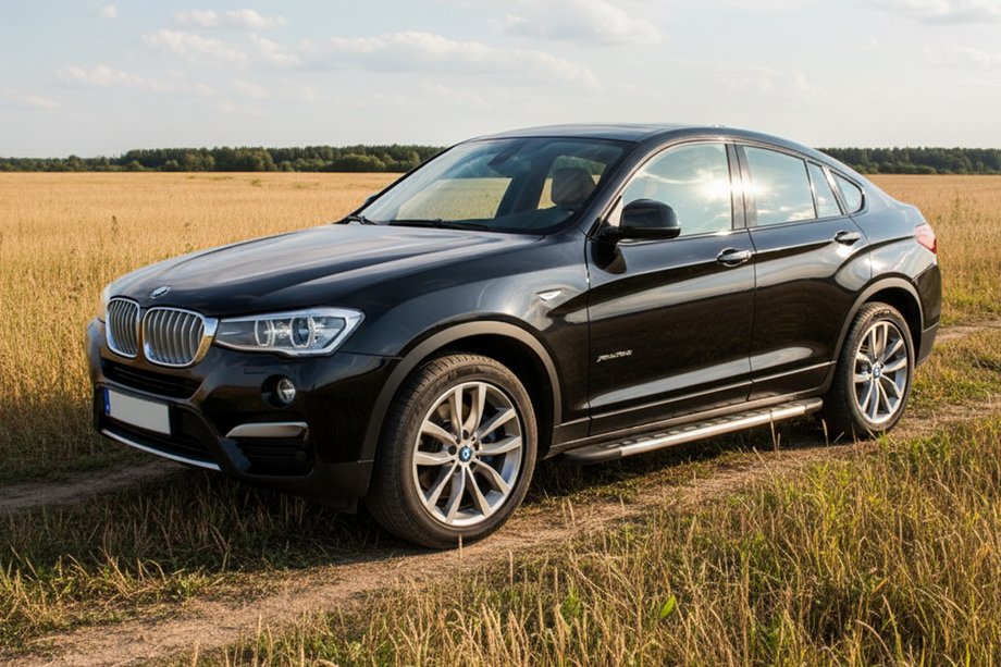 BMW X4 F26 2014–2018 Bočné nášľapy Duru (2 ks, hliník) Image