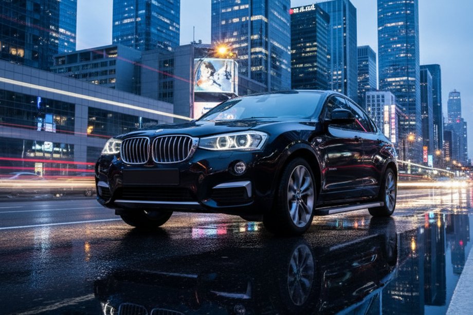 BMW X4 F26 2014–2018 Bočné nášľapy Maya V1 (2 ks, hliník) Image