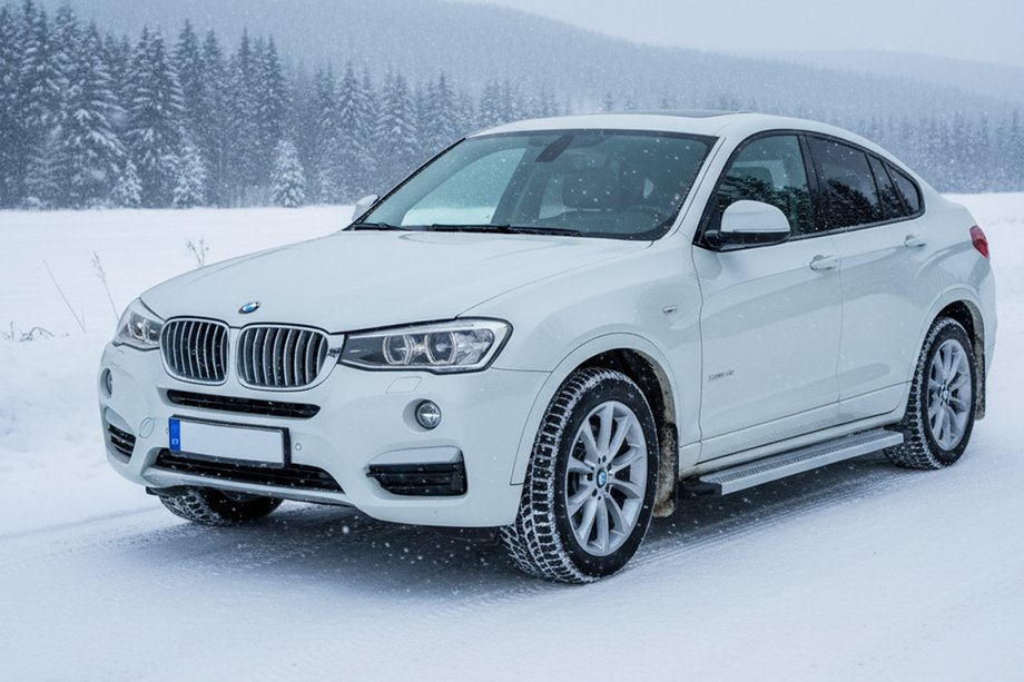 BMW X4 F26 2014–2018 Bočné nášľapy Maya V2 (2 ks, hliník) Image