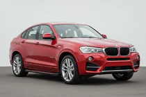 BMW X4 F26 2014–2018 Bočné nášľapy Maya Red (2 ks., hliník) fotografia 1