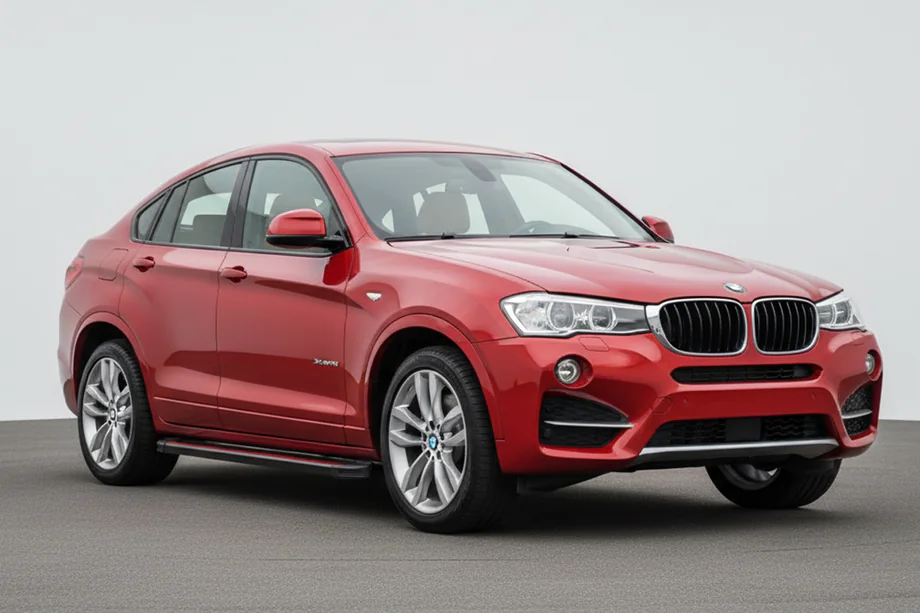 BMW X4 F26 2014–2018 Bočné nášľapy Maya Red (2 ks., hliník) Image