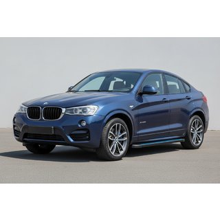 Bočné nášľapy Maya Blue (2 ks, hliník) BMW X4 F26 2014–2018 fotografia 1